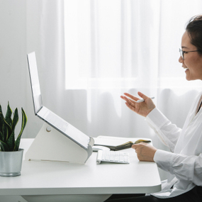 soporte para portatil ergonomico